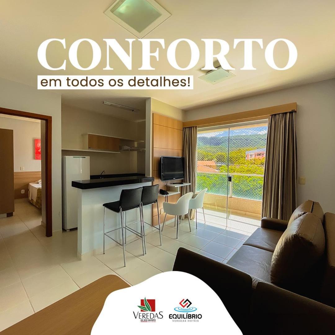 Veredas Rio Quente Flat Extérieur photo